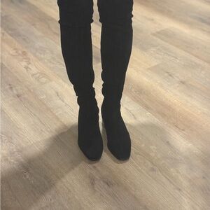 The Kooples Black Over-the-Knee Boots